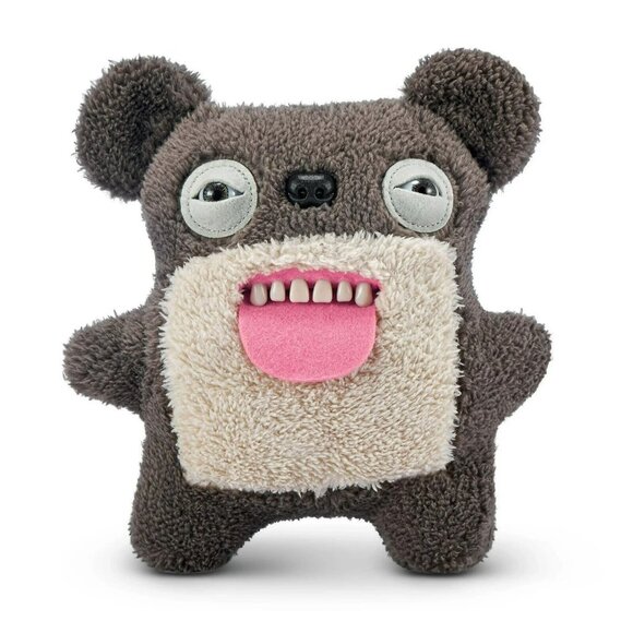 Fuggler New Fuggs On The Block SCARESCOME SQUARE Bear 9" Plush Ugly Monster - Picture 1 of 10